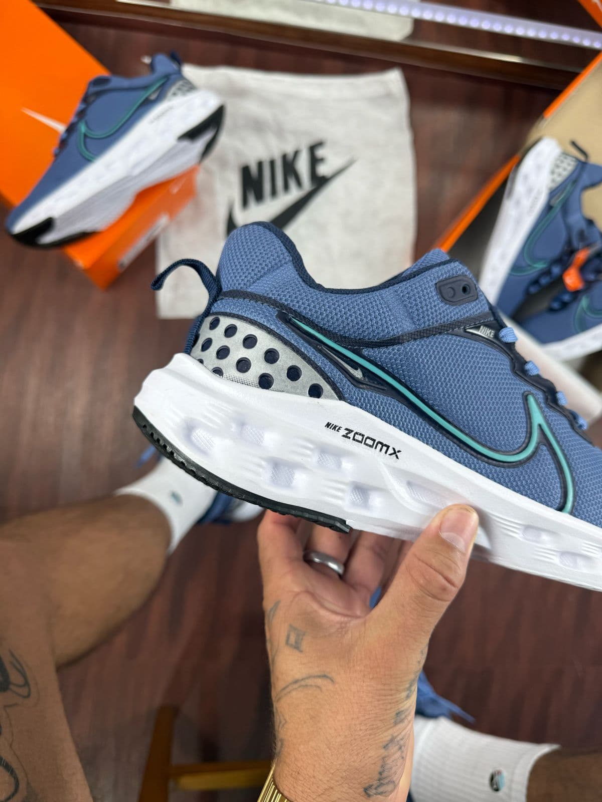 Nike Zoom X React Infinity Run FK3 - Azul Turquesa — foto principal