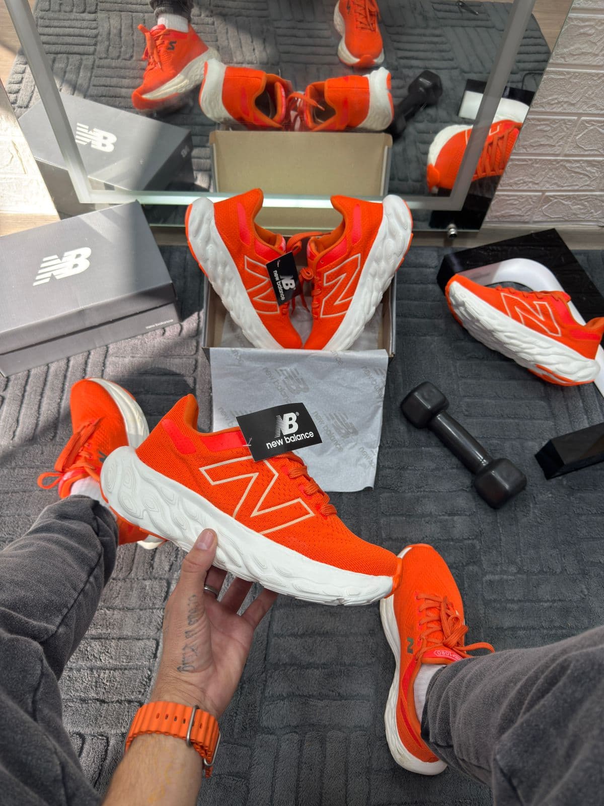 New Balance Laranja Premium — foto principal