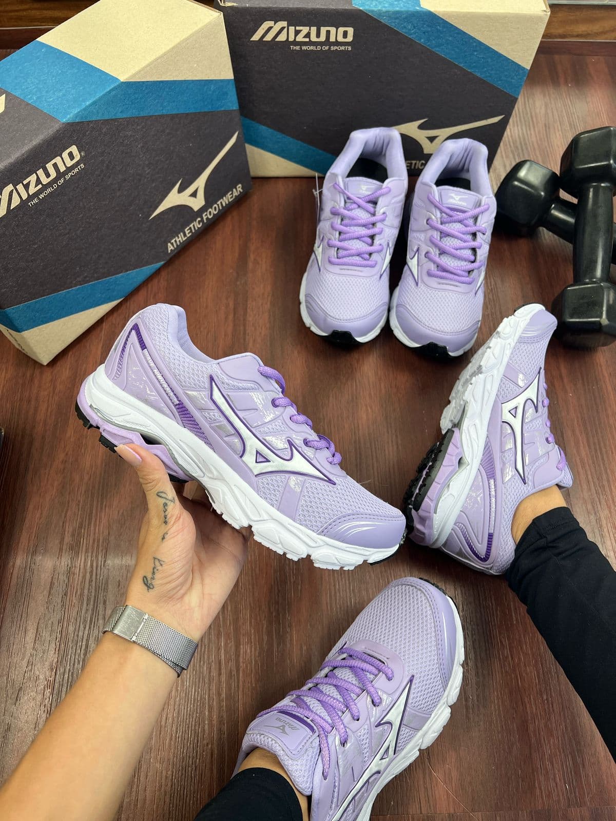 Mizuno Nirvana 9 - Lilás — foto principal