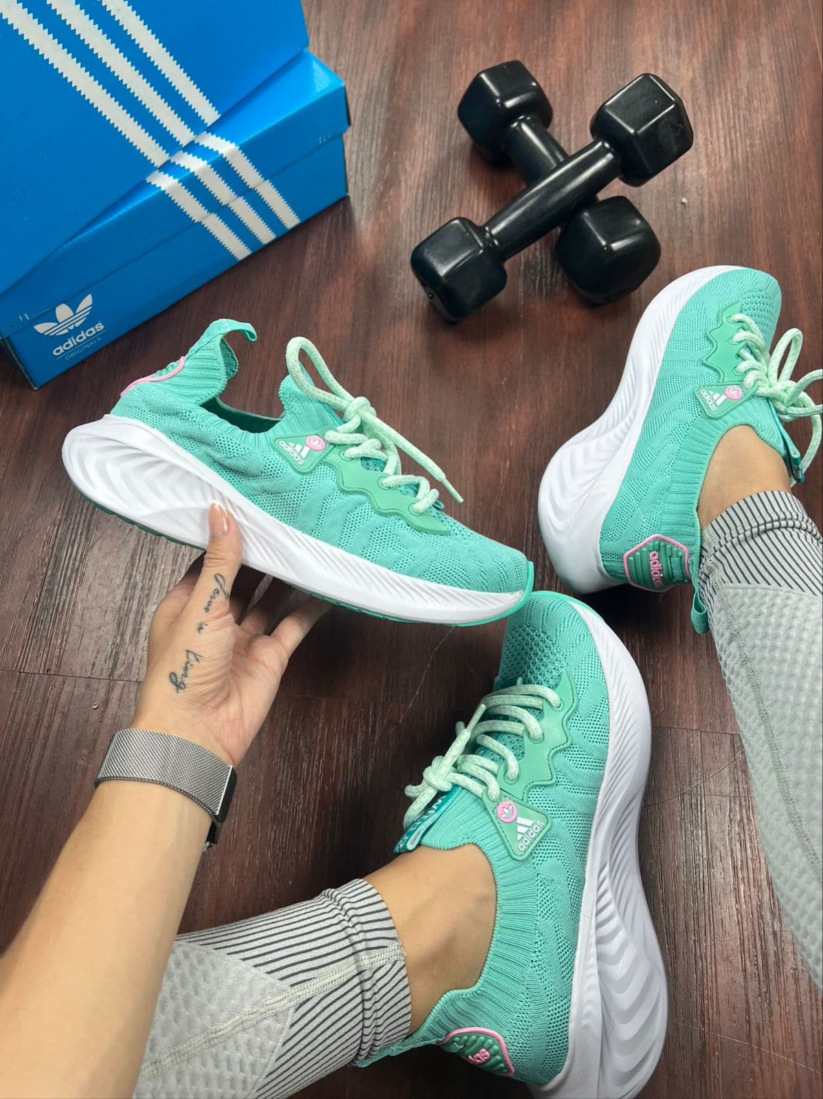 Adidas Sport Kinite - Verde Água — foto principal