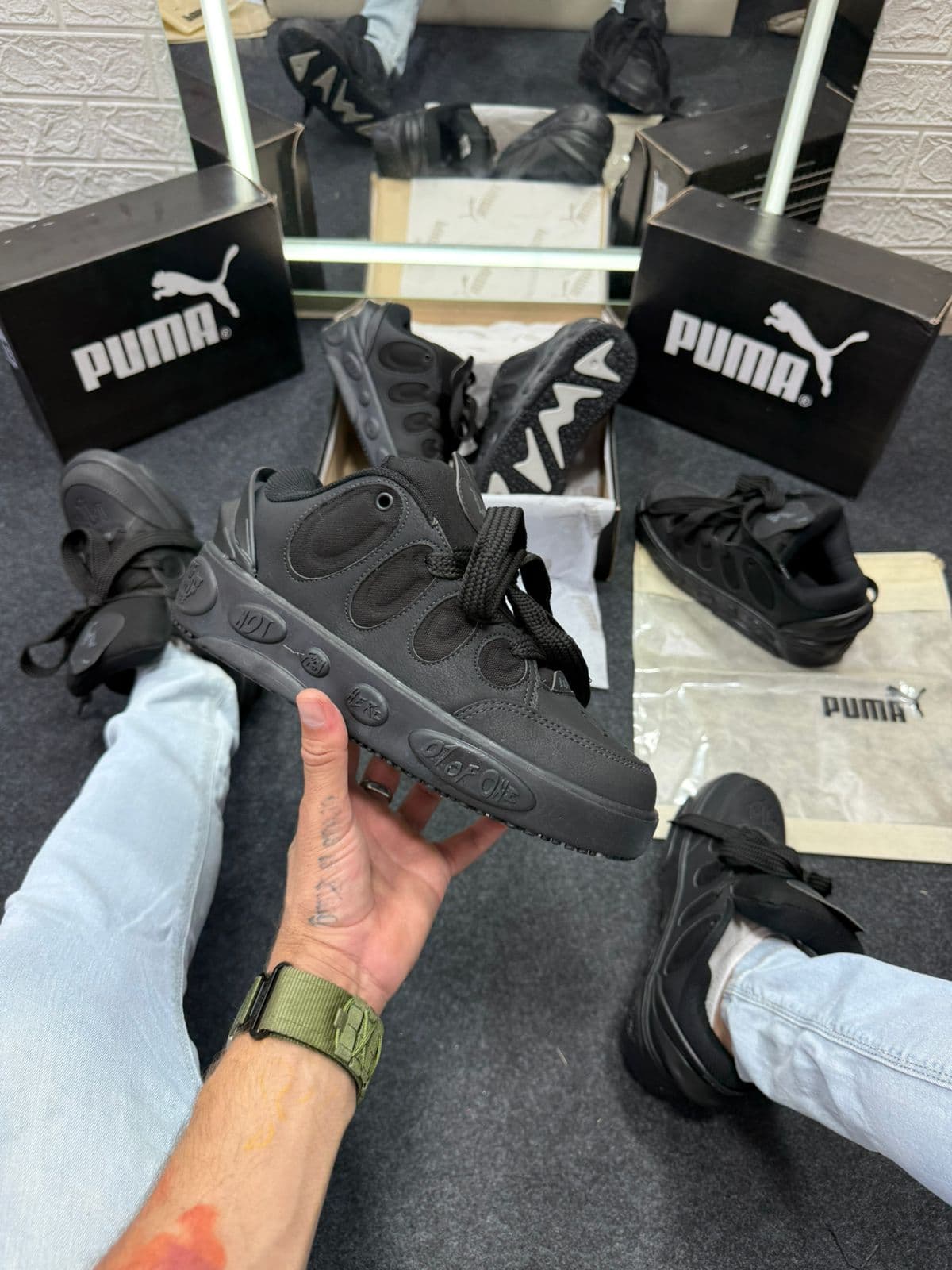 Puma La France Premium Preto — foto principal
