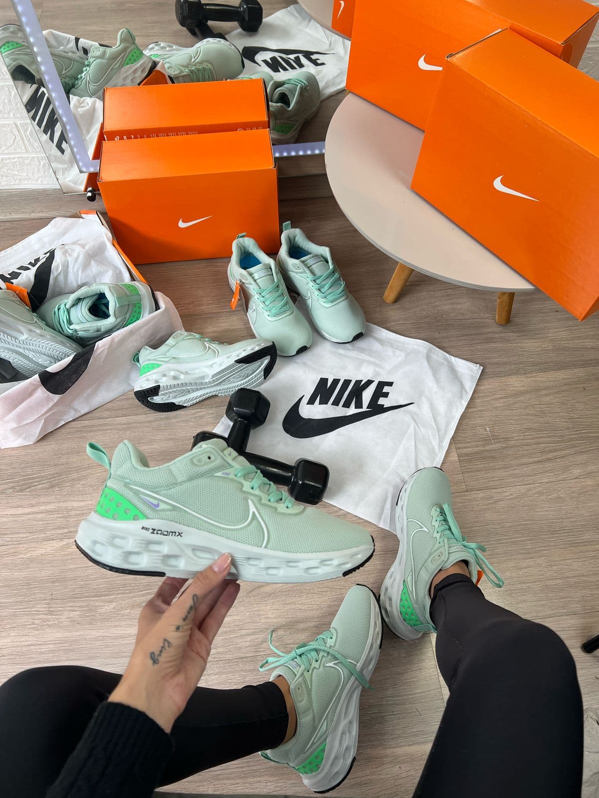 Nike Zoom X React Infinity Run FK3 - Verde — foto principal