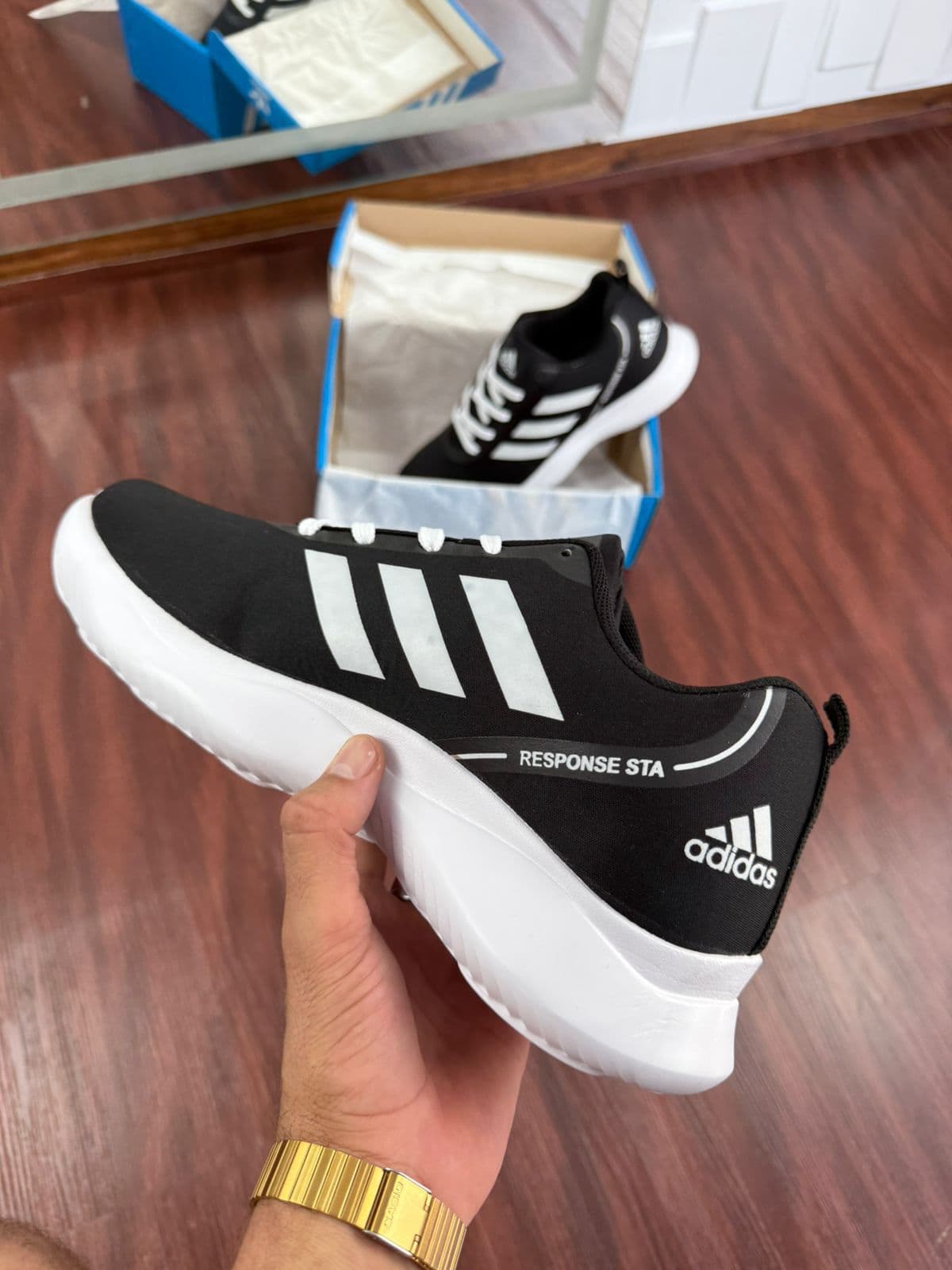 Adidas Response - Preto Branco — foto principal