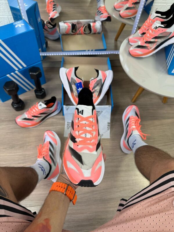 Adidas Adizero Adios 8 Salmao