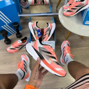 Adidas Adizero Adios 8 Salmao