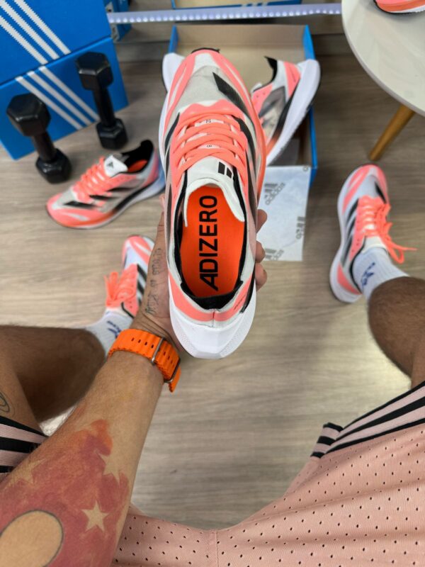 Adidas Adizero Adios 8 Salmao