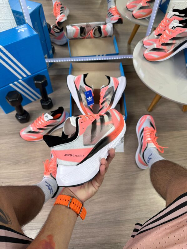 Adidas Adizero Adios 8 Salmao
