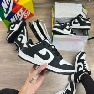 Tênis Nike Dunk SB Branco Preto - 34 ao 43