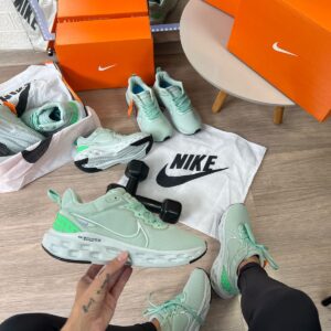 Tênis Nike Zoom X React Infinity Run FK3 - Verde - 34 ao 39