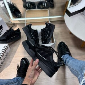 Adidas 2000 Premium Preto e Branco