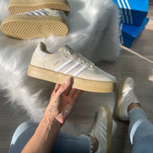 Adidas Samba Bege Branco