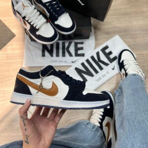 Air Jordan Premium Azul e Cinza