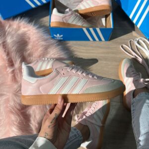 Adidas Samba OG Rosa e Branco Atacado