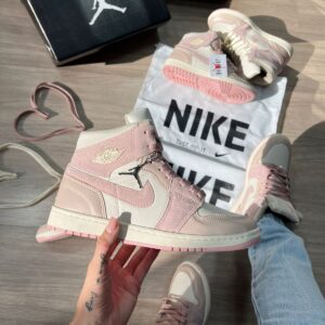 Bota Air Jordan Paris Off White Rosa Atacado
