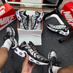 Nike Air Max Preto e Prata TN Atacado
