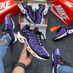 Air Max TN Plus Premium Roxo e Laranja Atacado
