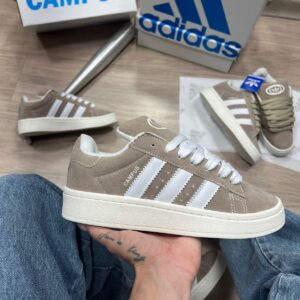 Adidas Campus Bege e Branco Atacado