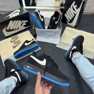 Nike AF1 PRIME Preto e Azul Atacado