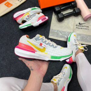 Nike Zoom X Invincible Flyknit Branco e Amarelo Atacado