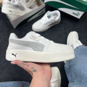 Puma Palermo Branco e Cinza Atacado