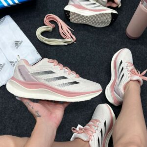 Adidas Adizero Boston 12 Off White Nude Atacado