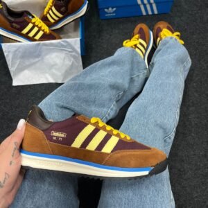 Adidas SL 7 Marrom e Amarelo Atacado