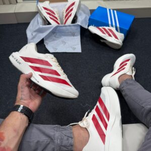 Adidas Adizero Evo SL Off White e Vermelho