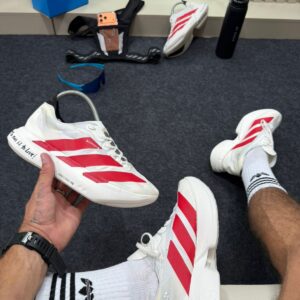 Adidas Adizero Branco e Vermelho