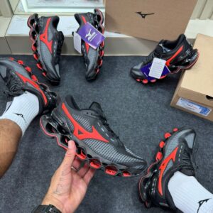 Mizuno Wave Prophecy 15 Premium Preto Vermelho